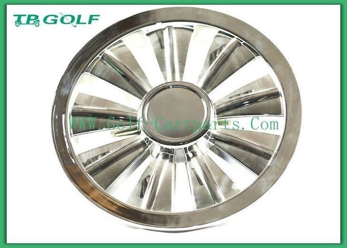 10 "Turbin Golf Cart Wheel Covers Hub Caps Bahan Plastik Mudah Untuk Menginstal