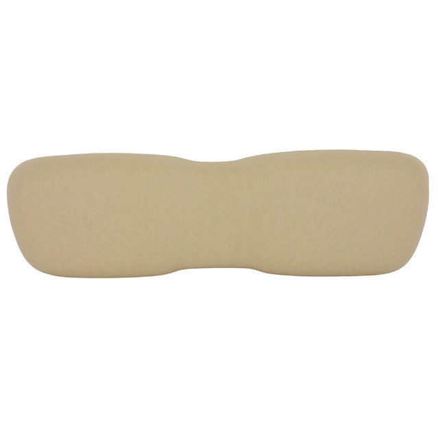 Satu kursi depan Beige Fits Club Car DS 2000.5 Up Golf Cart Bawah Back Cushion