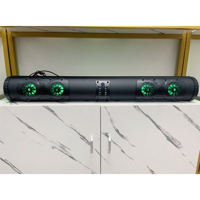 2024 New Design Utv Blue Tooth Audio Soundbar Speaker Stereo Sistem Radio Atv Speaker Sistem Mobil Golf Laut