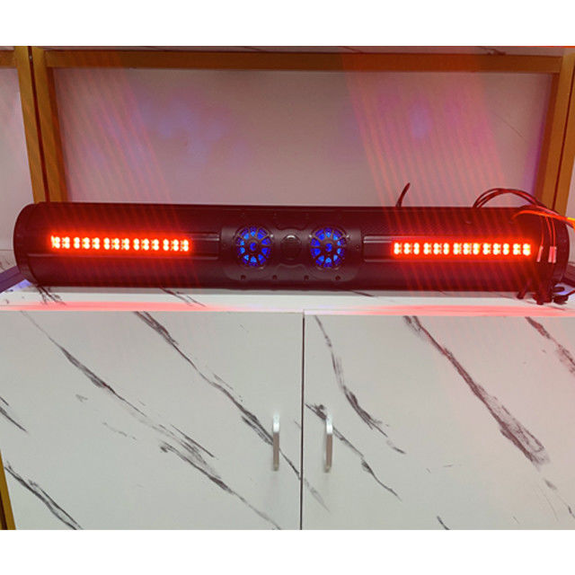 2024 New Design Utv Blue Tooth Audio Soundbar Speaker Stereo Sistem Radio Atv Speaker Sistem Mobil Golf Laut