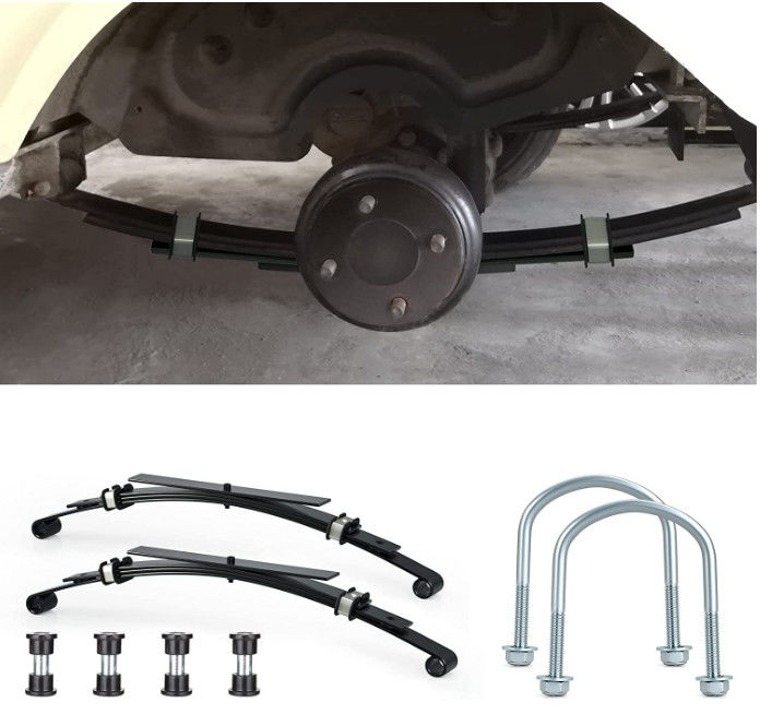 Heavy Duty Rear 4 Leaf Spring Kit Dengan Bushings Sleeves Untuk Club Car DS Golf Cart 1014675