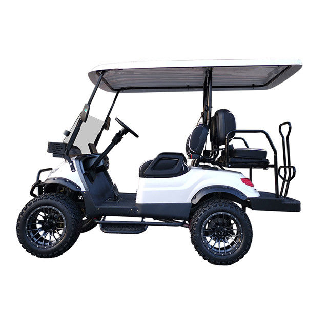 Kereta Golf Lithium Baterai Listrik Baru Berkuasa Dilengkapi Dengan Sistem Keamanan Untuk Wisata Bus Top Golf