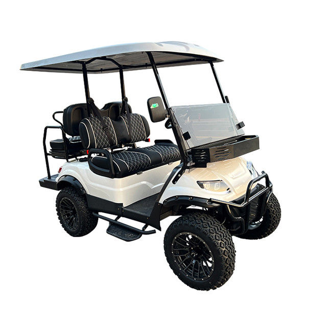 Kereta Golf Lithium Baterai Listrik Baru Berkuasa Dilengkapi Dengan Sistem Keamanan Untuk Wisata Bus Top Golf