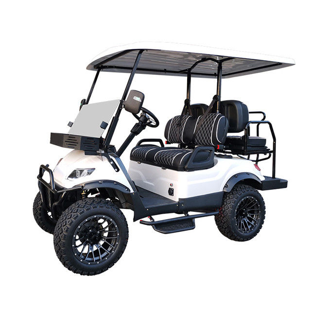 Kereta Golf Lithium Baterai Listrik Baru Berkuasa Dilengkapi Dengan Sistem Keamanan Untuk Wisata Bus Top Golf