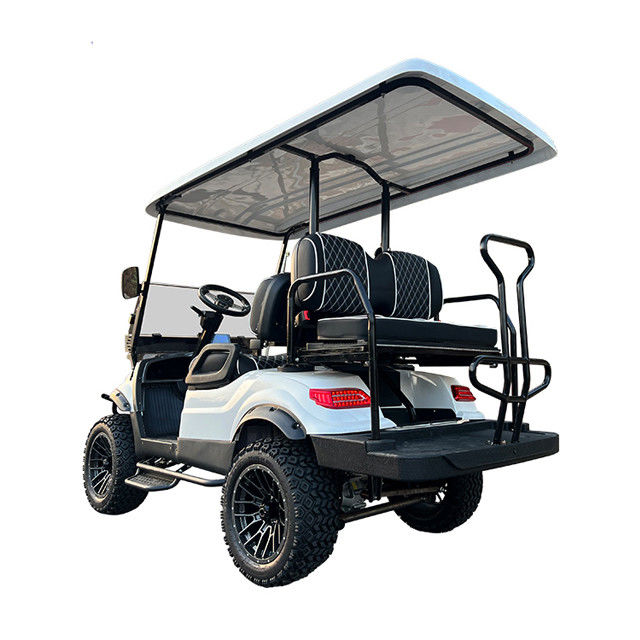 Kereta Golf Lithium Baterai Listrik Baru Berkuasa Dilengkapi Dengan Sistem Keamanan Untuk Wisata Bus Top Golf