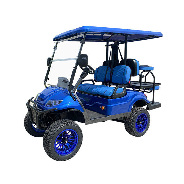 72 volt 48v EVE Cell Baterai 200ah Electric Off Road Golf Car With 2+2 Dan 4+2 Seat