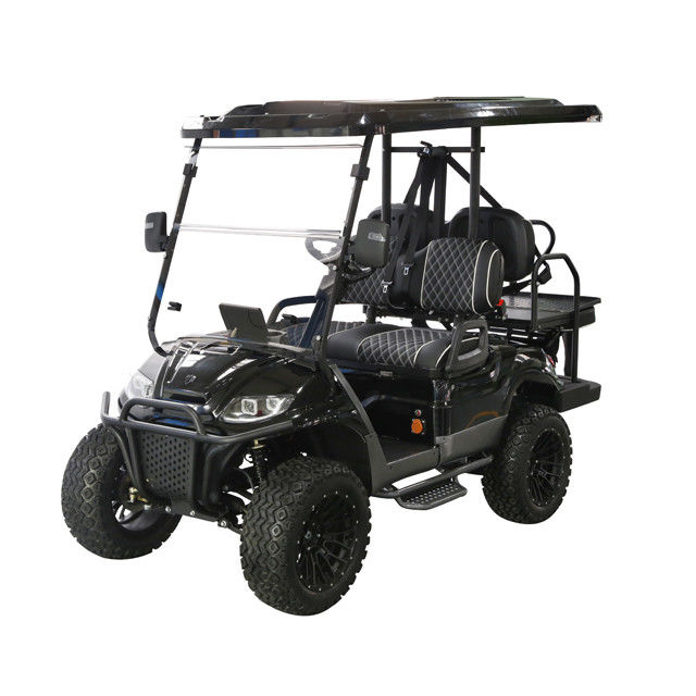 Grosir Keranjang Golf Berwarna / Jelas Kaca Depan Lipat TOP GOLF XL Keranjang Dengan ESP STREET LEGAL 14 Inch Ban