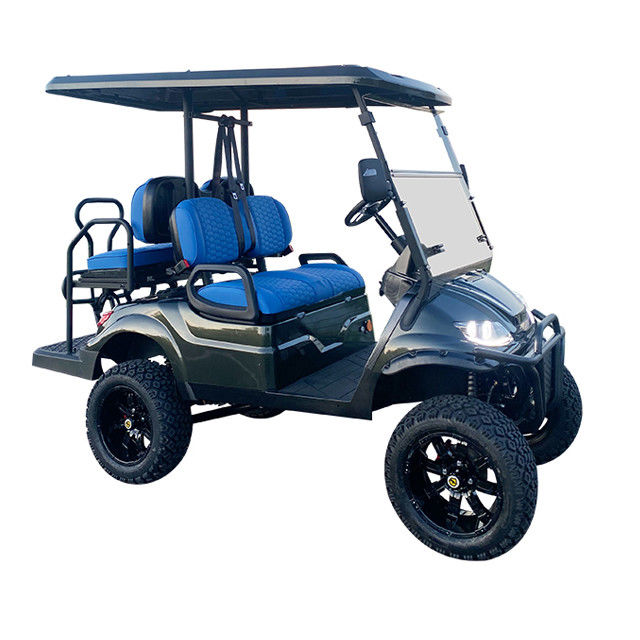 Tren Terbaru 48V 62V 72V 5KW7.5KW Motor 4 Seater Mobil Golf Baru Listrik Sertifikat CE