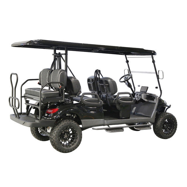 2024 Listrik 30mph TOP Golf Disesuaikan Warna High End Upgradeable EV Cart