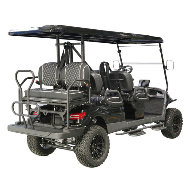 2024 Listrik 30mph TOP Golf Disesuaikan Warna High End Upgradeable EV Cart
