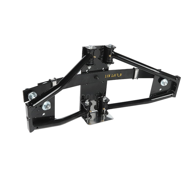 Heavy Duty Golf Cart Lift Kit with 6 Inch Lift and Durable Urethane Bushings for 10