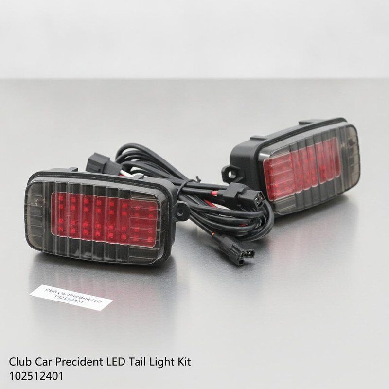 Club Car Precedent LED Tail Light Kit 102512401 LED Lens Golf Cart Bagian Penggantian