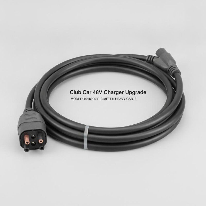 Kabel Steker Kabel Pengisi Daya 48V Mobil Klub 101828901 Peningkatan Premium Kabel Berat Tiga Meter Dibentuk Steker Tahan Air