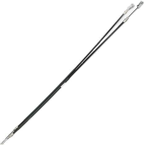 Set Kabel Rem Club Car DS 102022101 Peningkatan Premium Lengkap Dua Pasang Set Baja Lapis Vinil