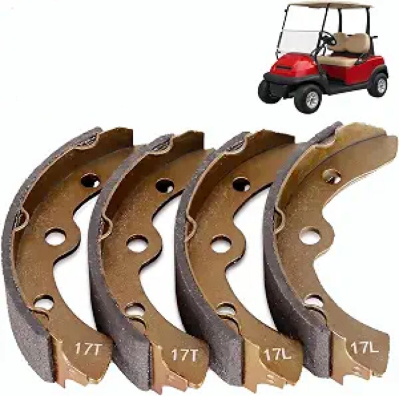 Sepatu Rem Mobil Klub 101823201 Penggantian OEM 1995 Model Selanjutnya Cocok dengan Lapisan Gesekan Organik
