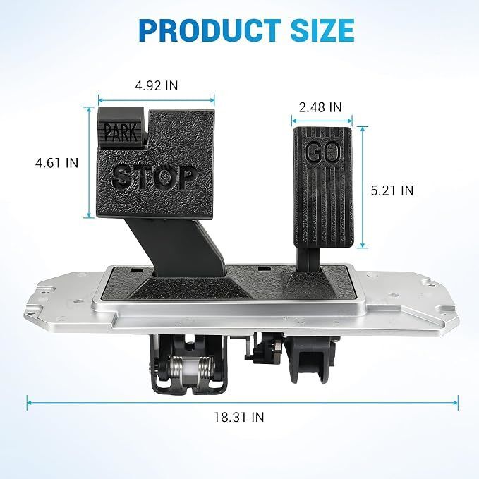 Perakitan Pedal Preseden Mobil Klub 102500001 Penggantian OEM Perakitan Pedal Lengkap Pedal Generasi Pertama